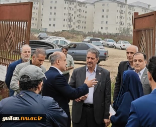 بازدید رئیس دانشگاه ملی مهارت از پروژه در حال ساخت آموزشکده ملی مهارت دختران رشت  3