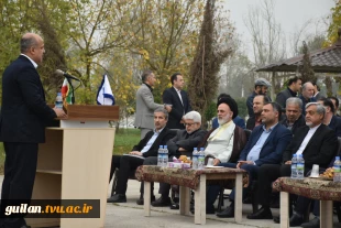 در سفر دو روز  دکتر غلامرضا زمانی رئیس دانشگاه ملی مهارت  از استان گیلان:
آغاز ساخت پروژه مجتمع کارگاهی و آزمایشگاهی دانشکده شهید چمران رشت با حضور استاندر گیلان و جمعی از نمایندگان مجلس و مسئولان و مقامات استانی و بازدید از تعدادی از واحد های هفتگانه دا