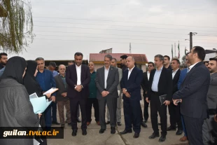 در سفر دو روز  دکتر غلامرضا زمانی رئیس دانشگاه ملی مهارت  از استان گیلان:
آغاز ساخت پروژه مجتمع کارگاهی و آزمایشگاهی دانشکده شهید چمران رشت با حضور استاندر گیلان و جمعی از نمایندگان مجلس و مسئولان و مقامات استانی و بازدید از تعدادی از واحد های هفتگانه دا