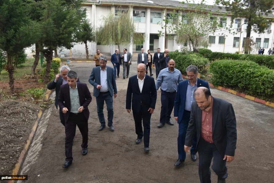 در سفر دو روز  دکتر غلامرضا زمانی رئیس دانشگاه ملی مهارت  از استان گیلان:
آغاز ساخت پروژه مجتمع کارگاهی و آزمایشگاهی دانشکده شهید چمران رشت با حضور استاندر گیلان و جمعی از نمایندگان مجلس و مسئولان و مقامات استانی و بازدید از تعدادی از واحد های هفتگانه دا