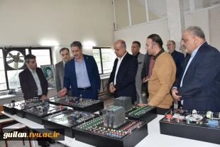 بازدید رئیس دانشگاه ملی مهارت از آموزشکده پسران آستانه اشرفیه 2