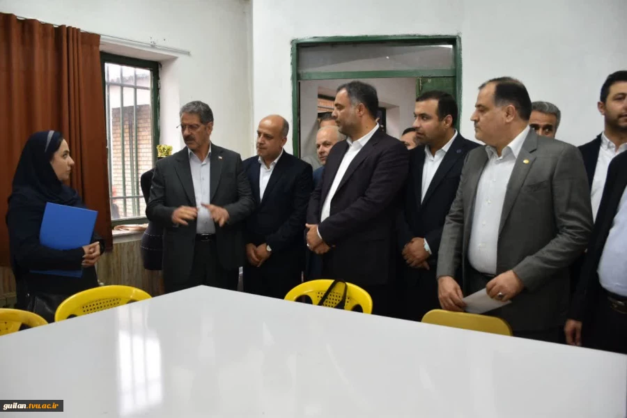 بازدید رئیس دانشگاه ملی مهارت از دانشکده صومعه سرا 2