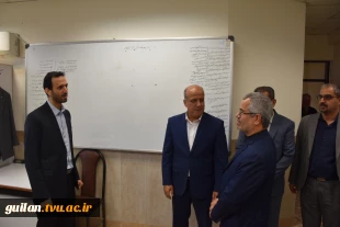 نشست هم اندیشی دکتر محمدرضا احمدی سنگری نماینده مردم شریف شهرستان رشت و خمام در مجلس شورای اسلامی با سرپرست دانشگاه ملی مهارت واحد استانی گیلان 5