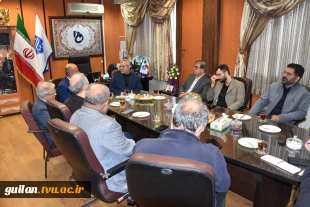 نشست هم اندیشی دکتر محمدرضا احمدی سنگری نماینده مردم شریف شهرستان رشت و خمام در مجلس شورای اسلامی با سرپرست دانشگاه ملی مهارت واحد استانی گیلان 10