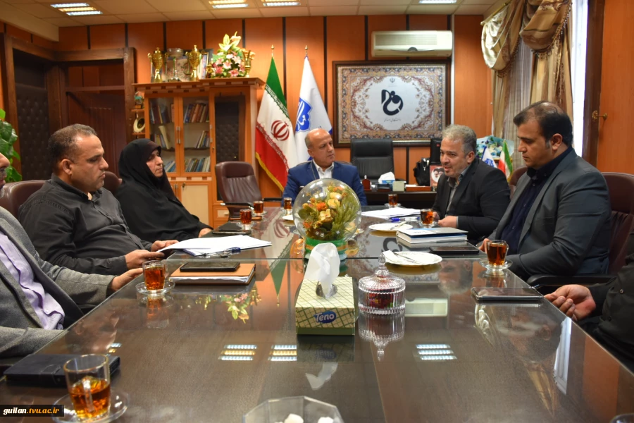 نشست سرپرست دانشگاه ملی مهارت استان گیلان با پرسنل حوزه معاونت فرهنگی و دانشجویی واحد استانی گیلان
 4