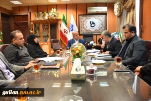 نشست سرپرست دانشگاه ملی مهارت استان گیلان با پرسنل حوزه معاونت فرهنگی و دانشجویی واحد استانی گیلان
 5