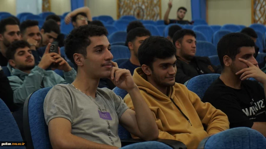 برگزاری مراسم افتتاحیه اردوی آموزشی ، تفریحی و توجیهی، در اردوگاه هفتم تیر رامسر - ویژه دانشجویان نو ورود 1404 آموزشکده ملی مهارت شهید رجایی لاهیجان
 
 2