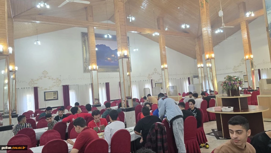 برگزاری مراسم افتتاحیه اردوی آموزشی ، تفریحی و توجیهی، در اردوگاه هفتم تیر رامسر - ویژه دانشجویان نو ورود 1404 آموزشکده ملی مهارت شهید رجایی لاهیجان
 
 2