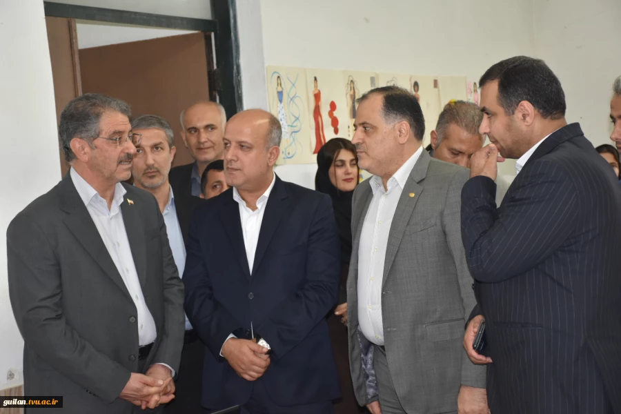 بازدید رئیس دانشگاه ملی مهارت از دانشکده صومعه سرا 4