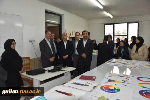 بازدید رئیس دانشگاه ملی مهارت از دانشکده صومعه سرا 9