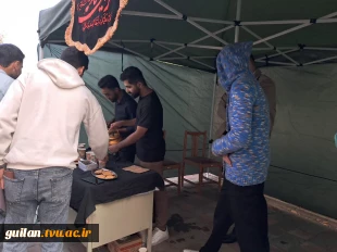 بر افراشته شدن بیرق عزا و برپایی موکب پذیرایی ایام شهادت بانوی دوعالم حضرت صدیقه طاهره سلام الله،در محوطه دانشگاه ملی مهارت واحد پسران بندرانزلی، به همت بسیج دانشجویی
 2