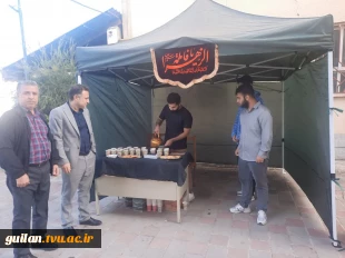 بر افراشته شدن بیرق عزا و برپایی موکب پذیرایی ایام شهادت بانوی دوعالم حضرت صدیقه طاهره سلام الله،در محوطه دانشگاه ملی مهارت واحد پسران بندرانزلی، به همت بسیج دانشجویی
 4