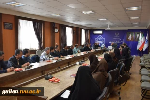 جلسه رئیس دانشگاه ملی مهارت واحد استانی گیلان با سرپرستان خوابگاه های دانشجویی واحدهای دانشگاه در  استان گیلان
 5