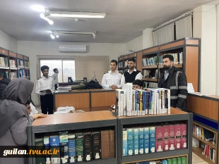 بازدید و عضویت دانشجویان نوورود آموزشکده ملی مهارت بندر انزلی در کتابخانه اداره کل بنادر و دریانوردی استان گیلان به مناسبت هفته پژوهش و روز دانشجو
 3