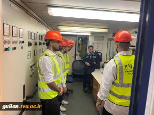 بازدید علمی دانشجویان کاردانی مکانیک موتورهای دریایی از لایروب هاپر ساکشن یاسین در مجتمع بندر انزلی به مناسبت هفته پژوهش و روز دانشجو
 9