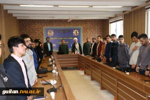 حضور فرمانده سپاه ناحیه لاهیجان درآموزشکده ملی مهارت شهید رجایی لاهیجان، به مناسبت گرامیداشت روز دانشجو و شهادت میرزا کوچک خان جنگلی 5