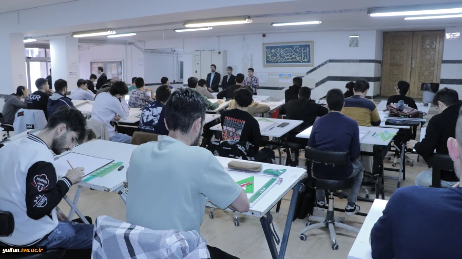 مسابقه ترسیم فنی ویژه دانشجویان رشته معماری – به مناسبت روز دانشجو و  هفته پژوهشآموزشکده ملی مهارت لاهیجان(شهید رجایی) آذر1404 2