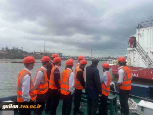 بازدید علمی دانشجویان ناوبری دانشکده ملی مهارت بندر انزلی از شناورهای یدک‌کش‌ بندر انزلی به مناسبت هفته پژوهش
 2