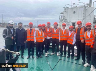 بازدید علمی دانشجویان ناوبری دانشکده ملی مهارت بندر انزلی از شناورهای یدک‌کش‌ بندر انزلی به مناسبت هفته پژوهش
 3