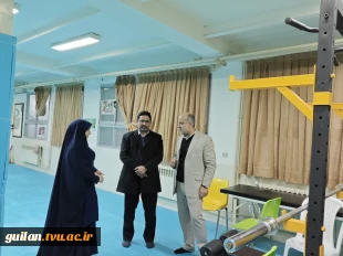 بازدید معاون فرهنگی و دانشجویی دانشگاه ملی مهارت از خوابگاه پسران شهید چمران و دختران دکتر معین رشت
 9