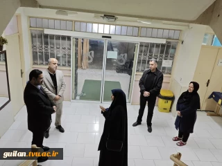 معاونت فرهنگی و دانشجویی  دانشگاه ملی مهارت کشور از آموزشکده دختران رشت بازدید کرد