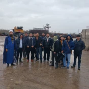 بازدید دانشجویان عمران دانشکده شهید چمران رشت از پروژه راه آهن رشت_آستارا 
 2