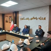 بازدید دانشجویان عمران دانشکده شهید چمران رشت از پروژه راه آهن رشت_آستارا 
 4