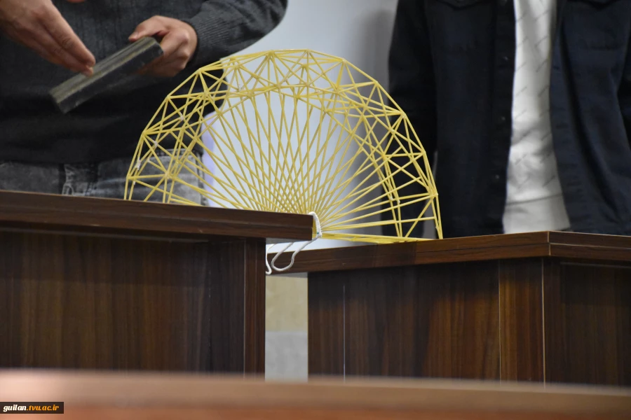 برگزاری مسابقه پل ماکارونی دانشجویان دانشگاه ملی مهارت استان گیلان به مناسبت هفته پژوهش
 2