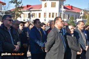 حضور دانشگاهیان دانشگاه ملی مهارت استان گیلان در گرامیداشت روز بصیرت و میثاق امت با ولایت مردم رشت 3