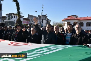 حضور دانشگاهیان دانشگاه ملی مهارت استان گیلان در گرامیداشت روز بصیرت و میثاق امت با ولایت مردم رشت 7