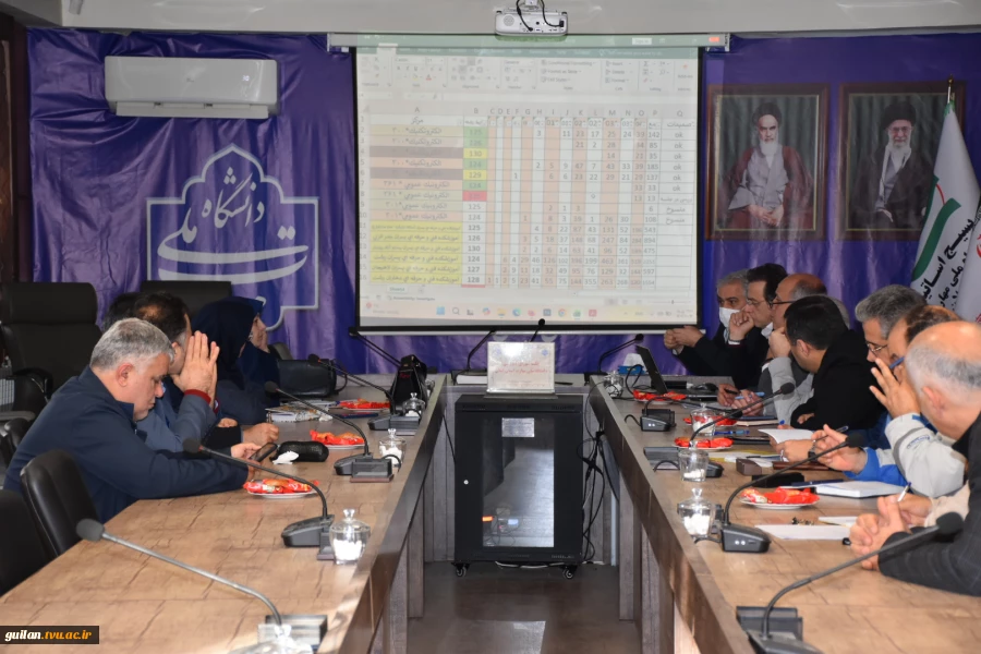 در جلسه شورای گسترش رشته‌های دانشگاه ملی مهارت استان گیلان:
دانشگاه ملی مهارت استان گیلان به‌سوی رشته‌های هدفمند و متناسب با نیاز صنعت 5