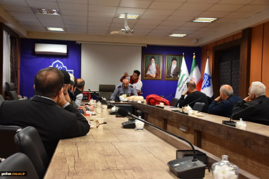 مانور و آماده باش نیرو های حفاظت فیزیکی دانشگاه ملی مهارت واحد استانی گیلان برگزار شد 7