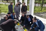 در آغازین روز دهه فجر انقلاب اسلامی:
تجدید میثاق دانشگاهیان دانشگاه ملی مهارت استان گیلان با امام و شهدا با ادای احترام به یادمان شهید خوشنام دفاع مقدس دانشکده شهید چمران 2