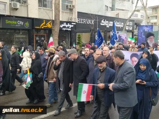 حماسه حضور دانشگاهیان دانشگاه ملی مهارت استان گیلان در راهپیمایی یوم الله روز قدس 4