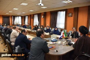 برگزاری نشست تبیینی و بصیرتی اساتید با نمایندگی  نهاد مقام معظم رهبری ملی مهارت استان گیلان با موضوع اربعین شهادت رهبر انقلاب و مباحث روز
 2