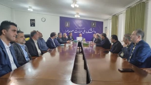 تودیع رئیس و معارفه سرپرست دانشکده ملی مهارت صومعه سرا برگزار شد. 9