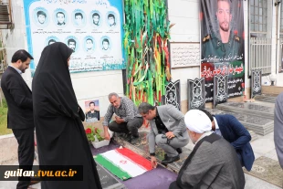 دیدار ریاست و مسئولین دانشگاه ملی مهارت واحد لاهیجان(شهید رجایی) 
با خانواده شهید جنگ رمضان  « ناوسالار دوم ، پاسدار شهید ، رضا رزاق خوش برش »
 6