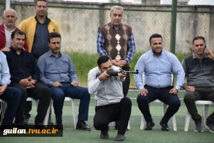 مسابقه تیراندازی با تفنگ بادی پرسنل دانشکده شهید چمران رشت به مناسبت دهه کرامت و هفته آموزش 12