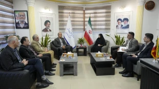 دیدار و گفت‌وگو رئیس دانشگاه ملی مهارت استان گیلان با مدیرکل آموزش و پرورش استان 3