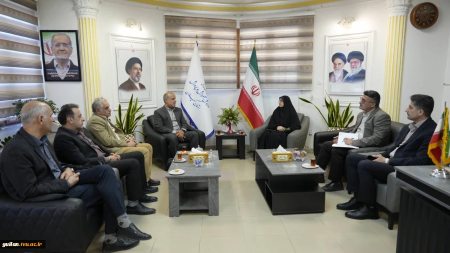 دیدار و گفت‌وگو رئیس دانشگاه ملی مهارت استان گیلان با مدیرکل آموزش و پرورش استان 3