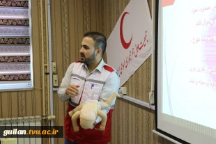 برگزاری کارگاه آموزشی آمادگی عمومی و اقدامات ایمنی (کمک های اولیه) به مناسبت روز هلال احمر در دانشگاه ملی مهارت واحد لاهیجان(شهید رجایی)
 3