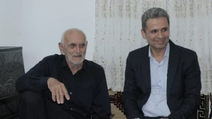 دیدار سرپرست و مسئولین دانشگاه ملی مهارت لاهیجان با خانواده شهید «عابدینی» و جانباز «حسن مهدی پور» 7
