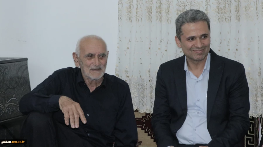 دیدار سرپرست و مسئولین دانشگاه ملی مهارت لاهیجان با خانواده شهید «عابدینی» و جانباز «حسن مهدی پور» 7