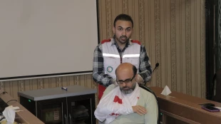برگزاری دومین جلسه کارگاه آموزشی آمادگی عمومی و اقدامات ایمنی (کمک های اولیه) - دانشگاه ملی مهارت واحد لاهیجان(شهید رجایی) 3