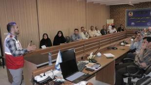 برگزاری دومین جلسه کارگاه آموزشی آمادگی عمومی و اقدامات ایمنی (کمک های اولیه) - دانشگاه ملی مهارت واحد لاهیجان(شهید رجایی) 6