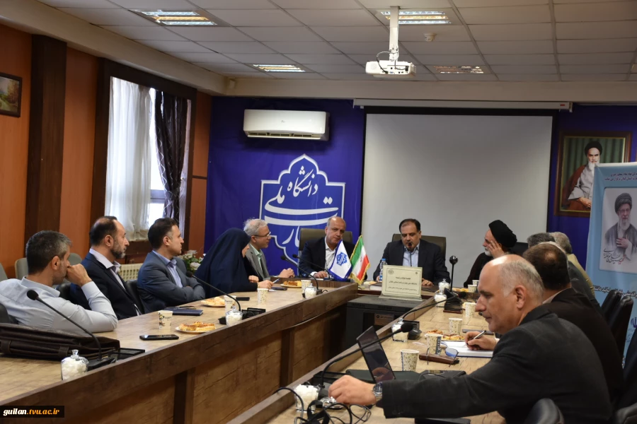 جلسه هیئت رئیسه استانی دانشگاه ملی مهارت واحد استانی گیلان با حضور مدیرکل حوزه ریاست برگزار شد 5