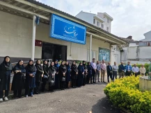 بازدید اساتید و کارکنان بسیجی آموزشکده ملی مهارت دختران رشت از موزه شهدا رشت