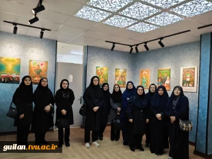 بازدید اساتید و کارکنان بسیجی آموزشکده ملی مهارت دختران رشت از موزه شهدا رشت 6