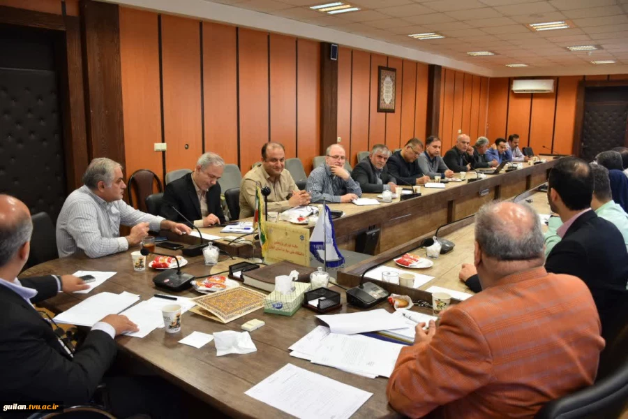 برگزاری جلسه هیات رئیسه دانشگاه ملی مهارت استانی گیلان با محوریت پژوهشی، آموزشی، فرهنگی و خرید تجهیزات کارگاهی 5