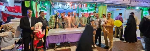 برپایی موکب آموزشکده ملی مهارت شهید رجایی لاهیجان ، به مناسبت عید سعید غدیر در مهمانی چند صد متری شهرستان لاهیجان 
 2